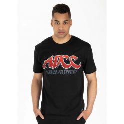 Koszulka bawełniana sportowy t-shirt dla dorosłych ADCC. Czarne t-shirty sportowe męskie PITBULL, m, bez wzorów, z bawełny, casualowe, bez ramiączek. Za 99.00 zł.