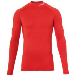 Koszulka kompresyjna Uhlsport Distinction Pro Baselayer. Białe bielizna termoaktywna męska Uhlsport, l, bez wzorów, bez ramiączek, do piłki nożnej. Za 167.50 zł.