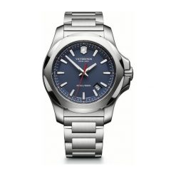 PROMOCJA ZEGAREK VICTORINOX SWISS ARMY I.N.O.X 241724.1. Niebieskie zegarki męskie VICTORINOX, z nylonu, szklane. W wyprzedaży za 1,750.00 zł.