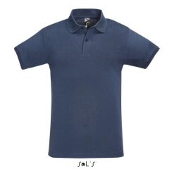 Polo Sol's Perfect. Niebieskie koszulki polo męskie SOL'S, m, bez wzorów, eleganckie, bez kołnierzyka, bez ramiączek. Za 109.00 zł.