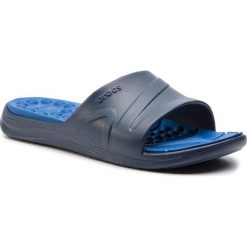 Klapki CROCS - Reviva Slide 205546 Navy/Blue Jean. Klapki i japonki męskie marki Crocs. Za 159.00 zł.