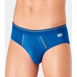 Slipy "Move Fly" w kolorze niebieskim. Niebieskie slipki męskie Triumph, Sloggi, l, bez wzorów. W wyprzedaży za 39.95 zł.