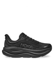 Hoka Buty do biegania Bondi 9 1162013 Czarny. Czarne buty do biegania męskie HOKA, bez wzorów, z materiału, bez zapięcia, do biegania. Za 699.99 zł.