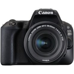 Canon Eos 200d + 18-55 Is Stm Czarny (2250C002). Aparaty lustrzanki marki Canon. W wyprzedaży za 2,499.00 zł.