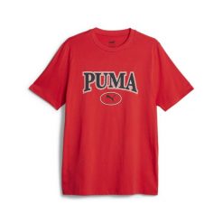 Koszulka Mężczyzna Puma Squad czerwony. Czerwone t-shirty sportowe męskie Puma, l, bez wzorów, sportowe, bez ramiączek. Za 123.90 zł.