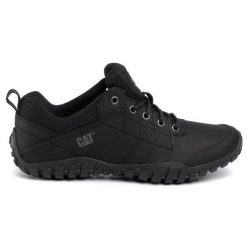 Półbuty CAT Footwear. Czarne codzienne półbuty męskie CAT Footwear, bez wzorów, casualowe, bez obcasa, bez zapięcia. Za 309.99 zł.