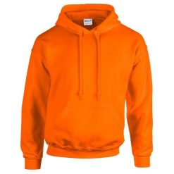 Bluza Z Kapturem Dla Dorosłych Unisex Heavy Blend. Brązowe bluzy nierozpinane męskie GILDAN, m, bez wzorów, z kapturem. Za 73.99 zł.