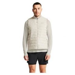 Kurtka puchowa bez rękawów Craft Subz 4. Niebieskie kurtki męskie Craft, bez wzorów, z puchu, sportowe, bez ramiączek, bez kaptura. W wyprzedaży za 390.80 zł.