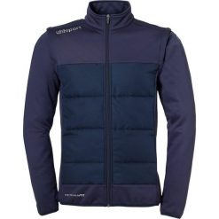 Kurtka z odpinanymi rękawami Uhlsport Essential. Niebieskie kurtki męskie Uhlsport, l, bez wzorów, z materiału, sportowe, bez ramiączek, bez kaptura. W wyprzedaży za 259.50 zł.