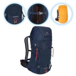 Plecak trekkingowy KADVA Sendero 35 l. Niebieskie plecaki męskie KADVA, bez wzorów. Za 219.99 zł.