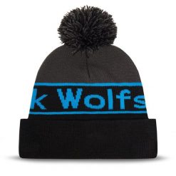 Czapka Jack Wolfskin. Czarne czapki męskie Jack Wolfskin, bez wzorów, sportowe. Za 119.99 zł.