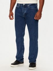 Calvin Klein Jeans Jeansy J30J325967 Granatowy Straight Fit. Niebieskie jeansy męskie Calvin Klein Jeans, bez wzorów, z bawełny. Za 299.99 zł.
