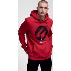 Bluza męska BLM266 - czerwony. Bluzy z kapturem męskie marki 4f. W wyprzedaży za 89.99 zł.