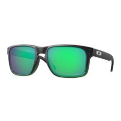 Okulary przeciwsłoneczne Oakley Holbrook. Zielone okulary przeciwsłoneczne męskie Oakley, bez wzorów, sportowe. Za 1,021.50 zł.