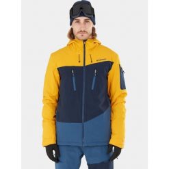 Kurtka Narciarska Męska Fundango Privet Allmountain. Brązowe kurtki narciarskie i snowboardowe męskie Fundango, na zimę, m, bez wzorów, z tkaniny, bez kaptura, narciarskie. W wyprzedaży za 639.00 zł.