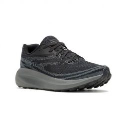 Buty do biegania męskie Merrell Morphlite Gtx. Czarne buty do biegania męskie Merrell, bez wzorów, z gumy, bez zapięcia, do biegania. Za 583.15 zł.