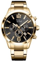Zegarek męski Pierre Ricaud P97028.1154CH złoty. Żółte zegarki męskie Pierre Ricaud, złote. Za 629.00 zł.
