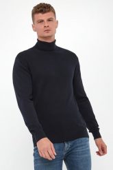 Golf męski KARL LAGERFELD. Swetry męskie KARL LAGERFELD, bez wzorów, bez kołnierzyka, bez ramiączek. Za 739.00 zł.