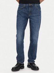 Lee Jeansy Oscar 112355855 Niebieski Relaxed Fit. Niebieskie jeansy męskie Lee, bez wzorów, z bawełny. Za 239.99 zł.