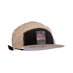 Czapka z daszkiem LEATT Cap Panel. Brązowe czapki męskie LEATT, bez wzorów, sportowe. W wyprzedaży za 116.10 zł.