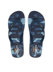 Aeronautica Militare Japonki 261SC0243UCT03112 Granatowy. Niebieskie klapki i japonki męskie Aeronautica Militare, bez wzorów, z syntetyku. Za 139.99 zł.