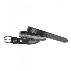 Pas USG Mosaik. Szare paski męskie USG, bez wzorów, eleganckie. Za 252.50 zł.