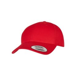 Czapka typu snapback Flexfit Classic. Czerwone czapki męskie FLEXFIT, bez wzorów. Za 129.50 zł.