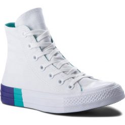 Trampki CONVERSE - Ctas Hi 159519C White/Enamel Aqua/Court Purple. Trampki męskie marki Converse. W wyprzedaży za 219.00 zł.