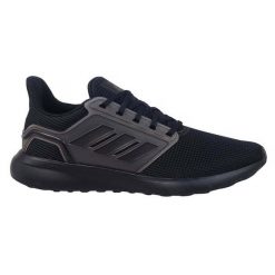 Buty męskie adidas EQ19 Run. Czarne buty do biegania męskie ADIDAS, bez wzorów, bez zapięcia, do biegania. Za 259.00 zł.