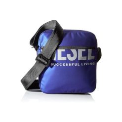 Saszetka turystyczna Diesel Boldmessage. Niebieskie torby męskie na ramię Diesel, bez wzorów, sportowe. Za 216.70 zł.