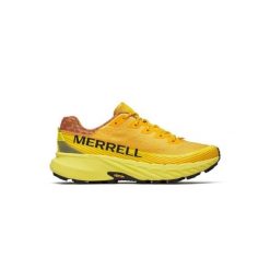 Buty do biegania męskie Merrell Agility Peak 5 rush. Żółte buty do biegania męskie Merrell, bez wzorów, bez zapięcia, do biegania. Za 549.99 zł.