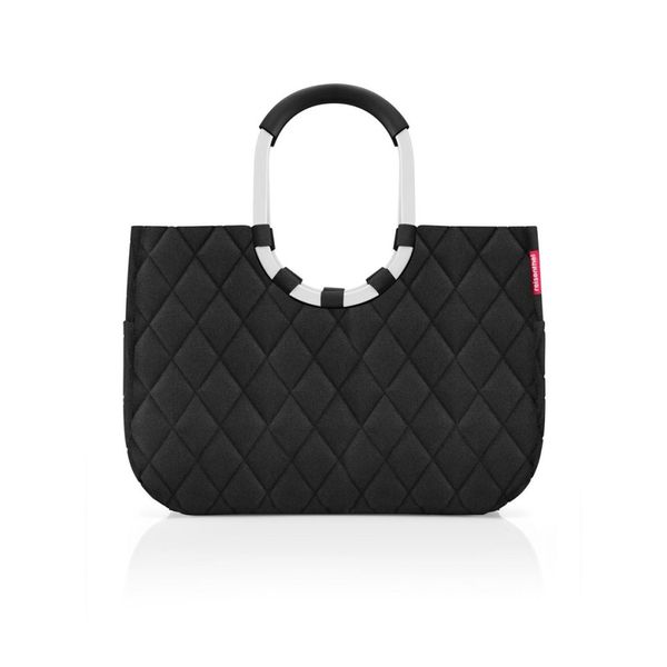 Torba loopshopper l, rhombus black. Czarne torby sportowe męskie Reisenthel, bez wzorów, duże. Za 295.00 zł.