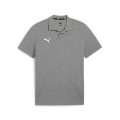 Polo Puma Teamgoal Casuals. Szare koszulki polo męskie Puma, bez wzorów, sportowe, bez kołnierzyka, bez ramiączek. Za 179.50 zł.
