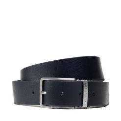 Pasek Męski Trussardi. Niebieskie paski męskie TRUSSARDI, bez wzorów. Za 299.99 zł.