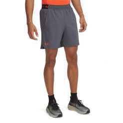 Szorty Under Armour Vanish. Szare szorty sportowe męskie Under Armour, bez wzorów, z materiału, sportowe. Za 191.50 zł.