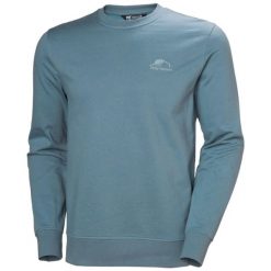 Bluza Helly Hansen Nord Graphic Crew. Niebieskie bluzy nierozpinane męskie Helly Hansen, m, bez wzorów, bez ramiączek, bez kaptura. Za 319.50 zł.