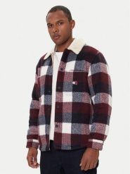 Tommy Jeans Kurtka przejściowa Check Teddy DM0DM22010 Kolorowy Regular Fit. Kurtki męskie Tommy Jeans, m, bez wzorów, z jeansu, bez ramiączek, bez kaptura. Za 699.99 zł.