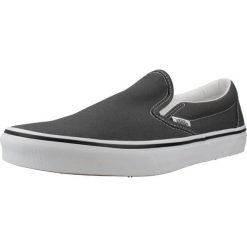 Buty VANS CLASSIC SLIP ON Szary. Szare buty trekkingowe męskie Vans, bez wzorów, z tkaniny, bez zapięcia, trekkingowe, vans classic. Za 348.99 zł.