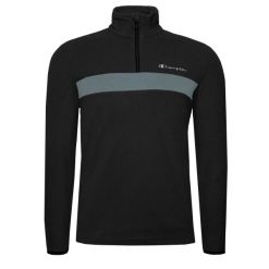 Bluza trekking męska. Niebieskie bluzy nierozpinane męskie CHAMPION, m, bez wzorów, z poliesteru, bez ramiączek, bez kaptura. Za 166.00 zł.