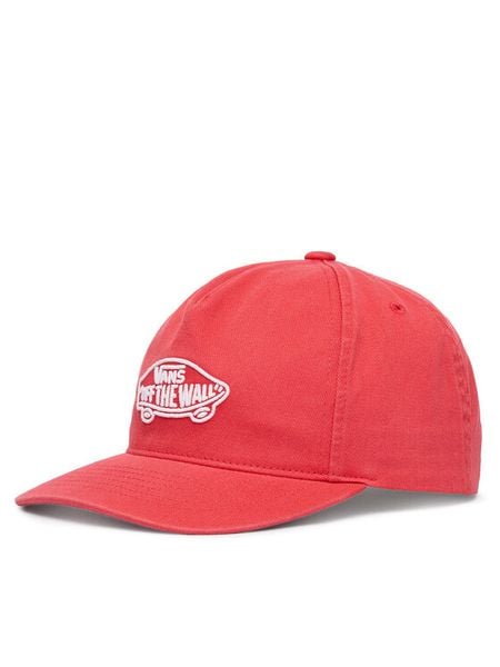Vans Czapka z daszkiem Classic Snapback VN000QAJ Czerwony. Czerwone czapki męskie Vans, bez wzorów, z bawełny. Za 149.99 zł.