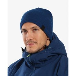 Czapka męska Kilpi DRACO-M. Niebieskie czapki męskie Kilpi, bez wzorów, sportowe. Za 58.51 zł.