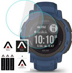 Alogy 2x Szkło Hartowane do Garmin Instinct 2 / Tactical ochronne na smartwatch Alogy Screen Protector Watch+. Brązowe zegarki smartwatch Alogy. Za 20.41 zł.