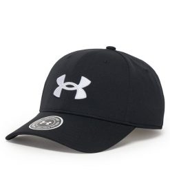 Czapka z daszkiem Under Armour. Czarne czapki męskie Under Armour, bez wzorów. Za 119.99 zł.