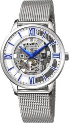 Zegarek Festina Zegarek męski Festina F20534-1 srebrny. Szare zegarki męskie Festina, srebrne. Za 934.00 zł.