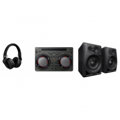 Pioneer DDJ-WEGO4-K+DM40+HDJ700K. Gramofony marki PIONEER. Za 1,799.00 zł.