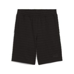 Męskie szorty Essentials Elevated Structured 9" PUMA Black. Czarne szorty sportowe męskie Puma, bez wzorów, sportowe. Za 113.99 zł.