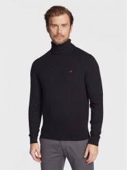 Tommy Hilfiger Golf Pima MW0MW28048 Czarny Regular Fit. Czarne kardigany męskie Tommy Hilfiger, m, bez wzorów, z bawełny, bez ramiączek. Za 559.99 zł.