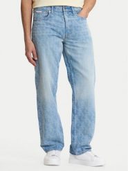 Calvin Klein Jeans Jeansy LV04RG765G Niebieski Straight Fit. Niebieskie jeansy męskie Calvin Klein Jeans, bez wzorów, z jeansu. Za 529.99 zł.