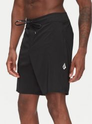Volcom Szorty kąpielowe Lido Solid A0812416 Czarny Regular Fit. Czarne kąpielówki męskie Volcom, bez wzorów, z syntetyku. Za 169.99 zł.