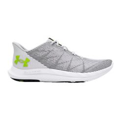 Buty do biegania męskie Under Armour Speed Swift. Białe buty do biegania męskie Under Armour, bez wzorów, z materiału, bez zapięcia, do biegania. Za 257.99 zł.